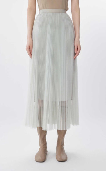 Tulle Pleated Skirt