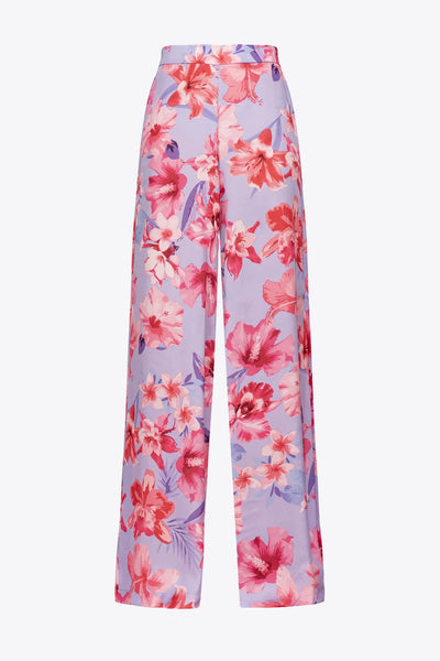 Wide Leg Trouser Floral Print