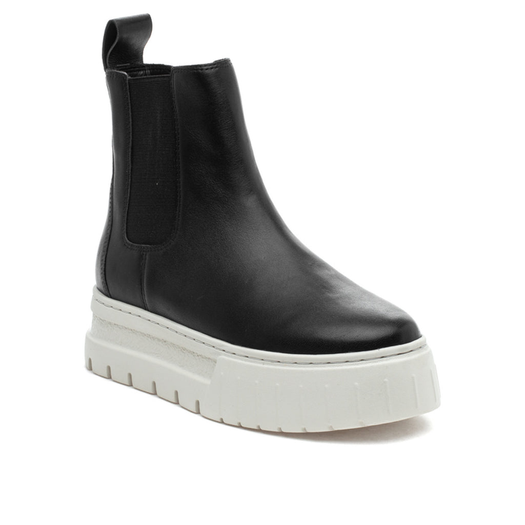 RILEY Black Leather Boot – Paola Di Boutique