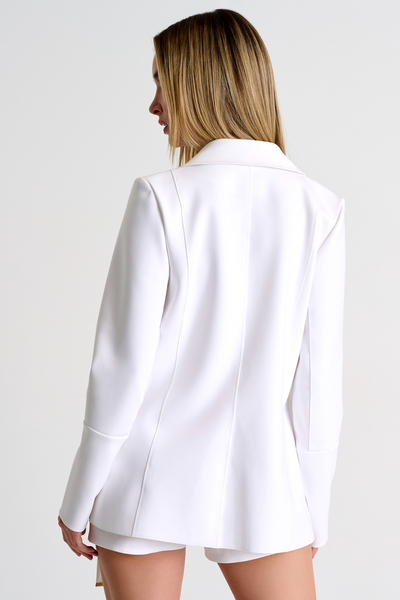 Structured Jersey Blazer