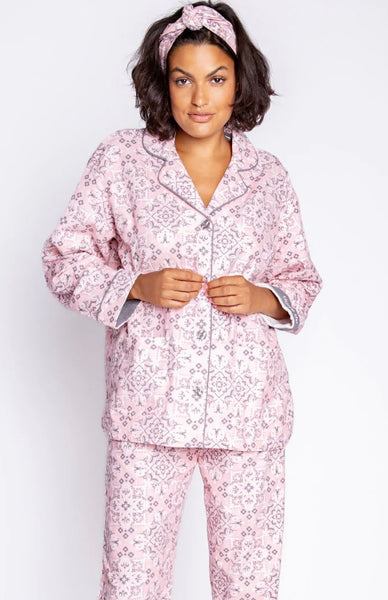 Blush Cozy Up PJ Set